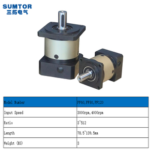 <span class=keywords><strong>Réduction</strong></span> de Transmission de réducteur de vitesse à faible jeu de haute précision pour boîte de vitesses planétaire 60 ~ 120St Servo moteur 750w - Product Image 3