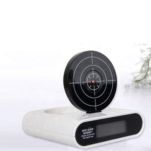 Reloj Despertador con Forma de Pistola, Función de Grabación y Disparo, Reloj Digital Láser Divertido para Mesa y Escritorio, Regalo Creativo para Estudiantes y Niños - Product Image 6