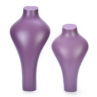 Zebo personnalisé microfibre violet boucle d'oreille bijoux bague bijoux bijoux présentoir ensemble