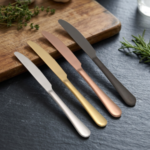 Mini Cuchillo para Queso y Postre, Ecológico, Clásico, de Acero Inoxidable con Acabado Espejo, para Fiestas - Product Image 3