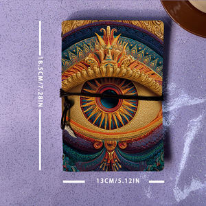 Cadeau épaissi de la fête du travail du journal A6 pour que les spécialistes de l'assurance qualité reconnaissent leur précision avec un œil orné avec Intr - Product Image 4