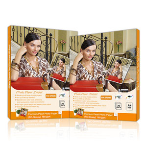 Bán buôn A4 180g giấy ảnh bóng hai mặt cao bóng copperplate 50 trang/gói giấy ảnh - Product Image 6