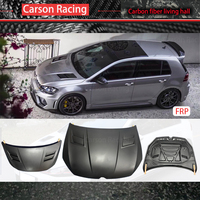 Capot Moteur de Style ASP en Fibre de Carbone Véritable Humide de Haute Qualité pour Volkswagen Golf MK7 7.5 GTI R 2014-2019, Capot en Carbone Forgé pour MK7.5