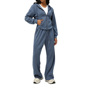 Completo Sportivo Casual All'Ingrosso per Fabbriche, <span class=keywords><strong>Tuta</strong></span> Sportiva Morbida e Set per il Fitness, Abbigliamento Sportivo da Esterno per il Tempo Libero e il Fitness da Donna - Product Image 6