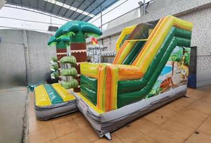 Rouleau imperméable extérieur de bâche de PVC de tissu de polyester de toile enduite de PVC résistant pour les jeux gonflables - Product Image 6