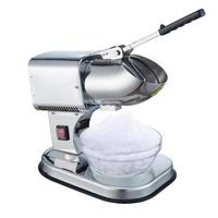 Mesin Pencacah Es Listrik Stainless Steel 220V Grosir Kondisi Baru Pembuat Es Serut Penghancur Es