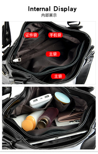 Luxury Designer Bag Handbags Women Brands New High Quality Soft PU Leather Crossbody Shoulder Bags for Womens - Product Image 6