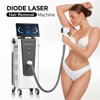 Machine d'épilation au laser diode haute puissance 2000W 755/808/940/1064nm professionnelle avec refroidissement par eau pour usage commercial