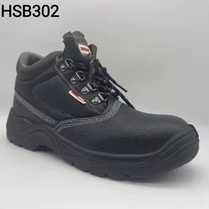 LXG, Bottes de travail industrielles en cuir imprimé <span class=keywords><strong>Barton</strong></span>, norme S3, anti-corrosion, anti-choc, chaussures de sécurité HSB302 - Product Image 2
