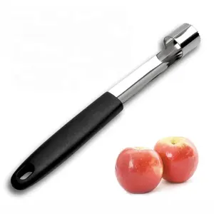 RTS-pelador de manzana con cascabel giratorio, utensilio de cocina para quitar semillas de núcleo fácil, removedor de pimienta