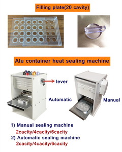 <span class=keywords><strong>ATW</strong></span>-Máquina manual de sellado térmico de papel de aluminio, máquina de fabricación de contenedores de alimentos - Product Image 3