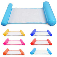 Hamac gonflable de piscine, lit flottant en PVC, chaise de relaxation, pour l'eau
