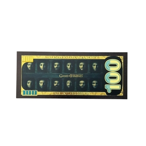 Billet de banque Edd-ard <span class=keywords><strong>Stark</strong></span> 2026 en or plaqué 24 carats pour cadeaux - Product Image 4