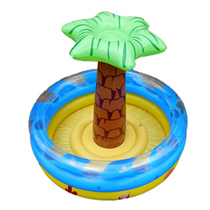 Cubo de Hielo Inflable con Forma de Palmera y Enfriador de Cactus para Fiestas en la Piscina, Material de PVC, Uso Universal - Product Image 5