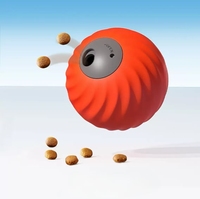 Juguete Interactivo Inteligente para Mascotas, Pelota de Plástico con Carga USB, Dispensador de Comida, Estimulación Mental y Entretenimiento para Perros y Gatos