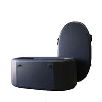Bacs de trempage à froid de haute qualité en PVC, Piscines de récupération pliables et portables, Bacs de bain de glace