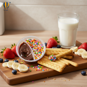 कारखाने प्रत्यक्ष आपूर्ति ओएम इंटरनेट-प्रसिद्ध 3-इन-1 मीठी क्रीम क्रिस्पी चॉकलेट डिपिंग फिंगर बिस्किट कप बच्चों स्नैक बॉक्स - Product Image 3