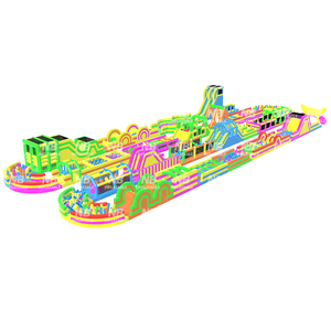 Parque de Atracciones Inflable para Niños con Brincolín, Pista de Obstáculos Inflable - Product Image 2