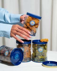 Nhà Máy Bán buôn tùy chỉnh rõ ràng <span class=keywords><strong>PVC</strong></span> Pet nhựa trong suốt Cookie tin Jar <span class=keywords><strong>PVC</strong></span> xi lanh bao bì cho Cookie Kẹo sô cô la - Product Image 5