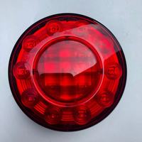 Nouveaux feux arrière LED ronds pour remorque, arrêt de bus, feux de recul, feux arrière 24V WJC-H-15-2 étanches