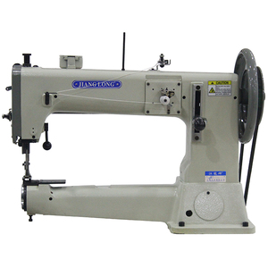 441 Single Needle Heavy Duty Thick <b>Thread</b> Industrial Walking Foot Cylinder-Bed <b>Lock</b> Stitch Mechanical Sewing Machine Motor 550W - Product Image 1