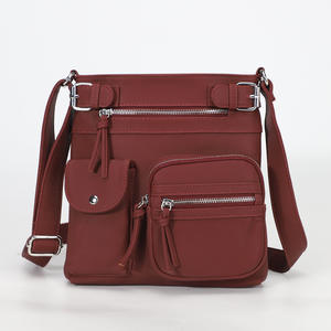 Nouveauté Sac bandoulière vintage multifonctionnel en cuir PU imperméable à motif lettres - Product Image 6