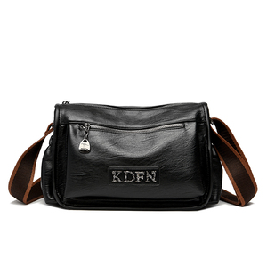 Fashion New Designer Crossbody Bags High Quality PU <b>Leather</b> Shoulder Messenger Bag Casual Totes Luxury Women Handbags and <b>Purses</b> - Product Image 3