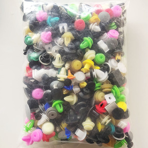 Mixed Plastic Automotive <b>Clips</b> Expansion Bolts Rivets <b>Buckles</b> 500Pcs For Car Repair Replacement General Purpose Type - Product Image 1