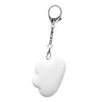Lampe LED Nuage Moelleux Rechargeable USB, Ornement Lumineux Portable, Lampe Décorative Compacte, Pendentif de Sac de Voyage pour Cadeau Promotionnel