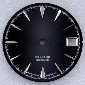 NH35 <span class=keywords><strong>Cadran</strong></span> Surface <span class=keywords><strong>Aiguille</strong></span> Modification Montre Mécanique avec Boîtier Métallique et Pointeur 28.5MM Accessoires et Règle - Product Image 3