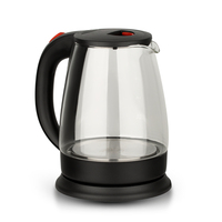 Bouilloire électrique RAF Smart 2L de haute qualité, transparente, sans BPA, intérieur en verre