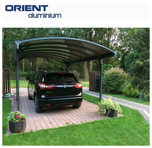 Pare-soleil étanche prix bon marché personnalisé <span class=keywords><strong>jardin</strong></span> voiture garage aluminium voiture port voiture abris <span class=keywords><strong>de</strong></span> stationnement - Product Image 4