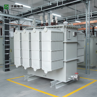 Transformateur toroïdal immergé dans l'huile ZISHENG certifié CUL, série S13, triphasé, 100-5000 KVA, 50/60Hz