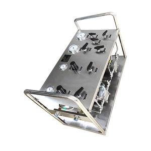 USUN marka modeli: göstergeler ve vanalar ve bağlantı parçaları ile US-GB02T-2 160MM tahrikli çift hava tahrikli gaz pompası birim - Product Image 6