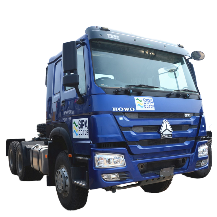 Китайский тяжелый 6x4 б/у трактор с прицепом на продажу