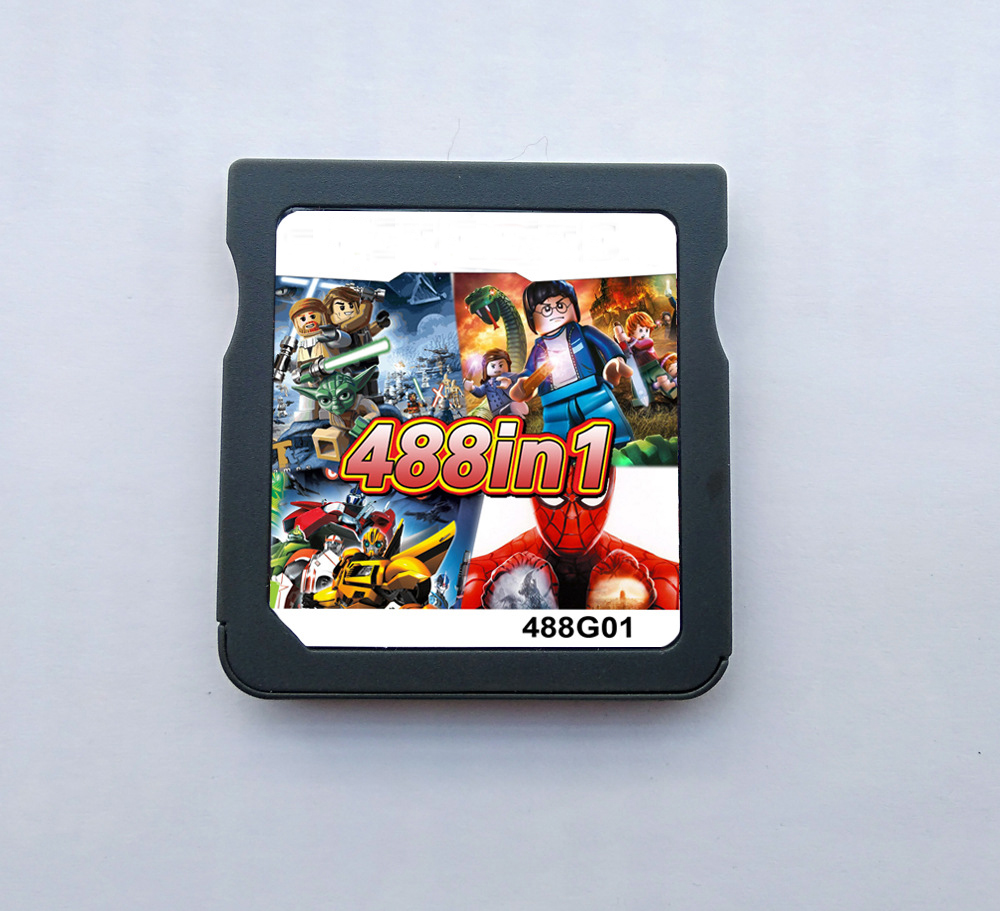 3DS、DS、DSL、DSi、2DS用の208ゲームを備えた208 in1スーパー