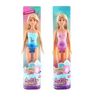 11.5 pollici bella bambola giocattolo con costume da bagno ragazza di moda americana bambola di pelle marrone - Product Image 1