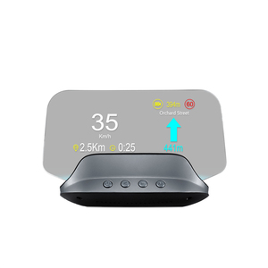 C3 GPS 헤드 업 디스플레이 OBD2 속도계 반사 거울에 블루투스 내비게이션 자동 전자 측정기 - Product Image 1