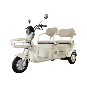 Tricycle électrique 500W à double rangée <span class=keywords><strong>de</strong></span> sièges, scooter électrique à 3 <span class=keywords><strong>roues</strong></span> pour passagers - Product Image 1