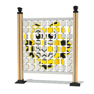 Panneau de puzzle numéroté d'extérieur grand format pour jeu de raisonnement spatial coopératif, structure sensorielle murale pour écoles et parcs - Product Image 1