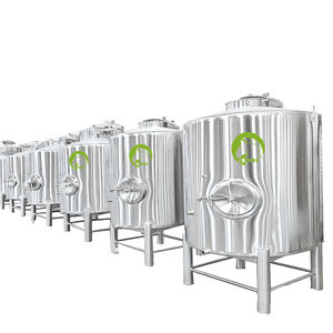 Commerciële Roestvrijstalen Wijnbouwapparatuur Heldere Biertank Wijnmakerij Fermentertank 100l 300l 500l 1000l 2000l 3000l 5000l - Product Image 1