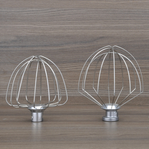 Batidor de huevos OEM para mezclador de pie, batidor de huevos de aluminio de fundición a presión de 5/7L, SUS <span class=keywords><strong>accesorios</strong></span>, piezas de repuesto para mezclador de pie - Product Image 1