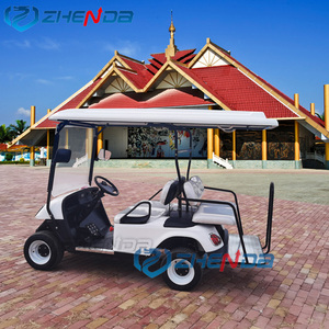 大容量バッテリー搭載、スムーズな操縦システムを備えた電動4人乗りゴルフカートは、4名様を乗せることができます。 - Product Image 3