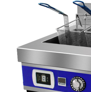 Commercial Large Capacity Electric Deep <strong>Fryer</strong> Single Tank Double Basket Fast Food <strong>Fryer</strong> Restaurant Frying Machine - Product Image 3