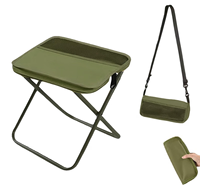 Mini chaise de jardin pliable moderne, tabouret, mobilier d'extérieur, portable, léger, avec poignée de transport, polyvalent, camping, pêche