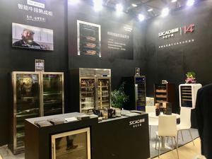 SICAO 500 Ar Khô Steak Cabinet <span class=keywords><strong>Cooler</strong></span> Khách Sạn Thương Mại Home Bbq Thịt Bò Ager Mini Thịt Khô Lão Hóa Tủ Lạnh Trong Kho - Product Image 3