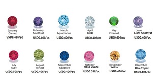 Piedra preciosa suelta natural naranja granate ovalada 4*6mm espesartina suelta para joyería Fabricación de piedra desnuda - Product Image 6