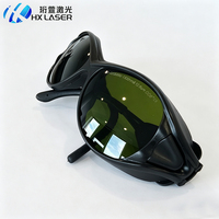 Gafas HXLASER 1064nm Od6 800-2000nm para Impresión Láser de Fibra, Soldadura, Grabado y Corte, OD6 0D8, con Certificación CE