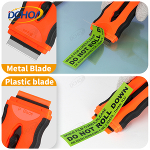 Dchoa nhãn dán <span class=keywords><strong>scraper</strong></span> với 10pcs lưỡi thay thế dao cạo <span class=keywords><strong>scraper</strong></span> xe công cụ làm sạch hộ gia đình kính công cụ làm sạch - Product Image 5