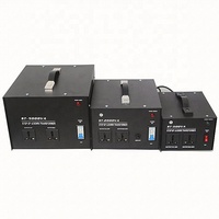 Transformateur de tension 5000VA 110-220V avec structure de bobine toroïdale, autotransformateur à enroulement en aluminium 50/60Hz
